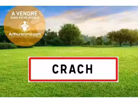 vente terrain 3547 m2 à crach