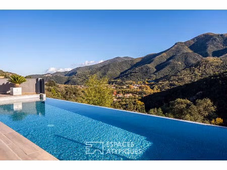 villa contemporaine au coeur du vallespir avec vue panoramique