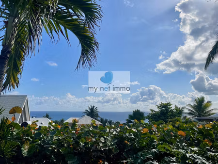 villa atypique esprit zen 3 ch + mezzanine. piscine  vue mer