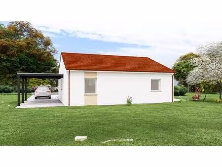 terrain avec maison neuve à vendre