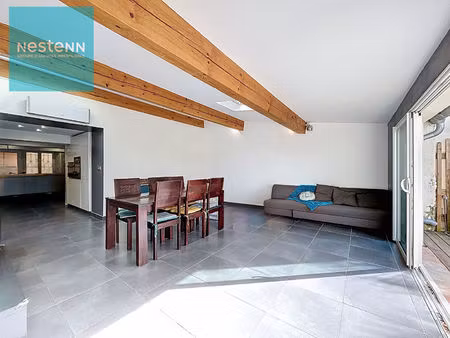 maison de ville à vendre  4 chambres  jardin centre villefranche de lauragais