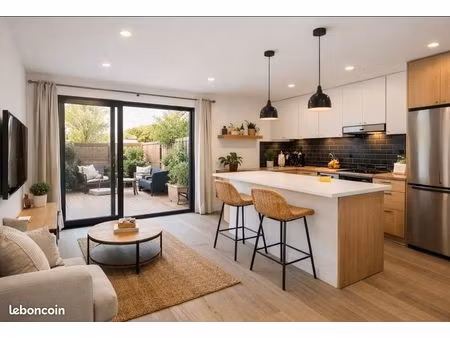 t3 77m² refait à neuf récemment+ terrasse + 2 parkings – résidence sécurisée – blanquefort