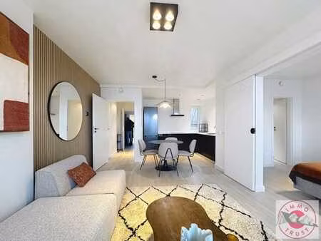 botanique /appartement neuf et meublé de 55m²  1ch  terrasse