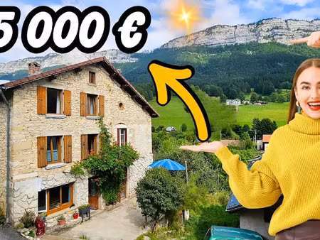 vente maison 3 pièces 69 m² à rencurel (38680)  85 000 €