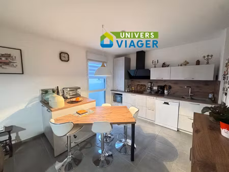 vente appartement t3 en viager libre à villeneuve-de-berg