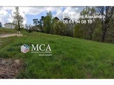 terrain constructible viabilisé à vendre