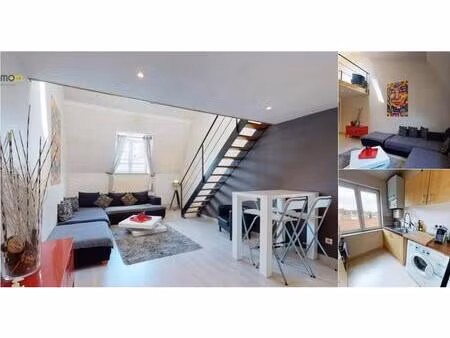 duplex à louer à limnanderstraat 23 anderlecht (vbd89426)