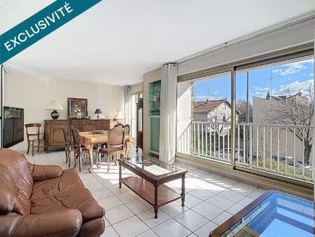 appartement 4 pièces traversant avec box