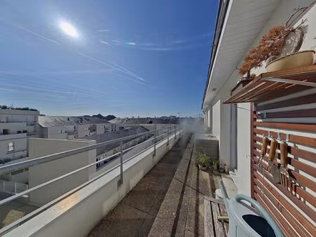 tours bretonneau - appartement t4 avec terrasse et garage