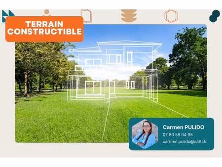 terrain à bâtir : idéalement située proche des comoditées.