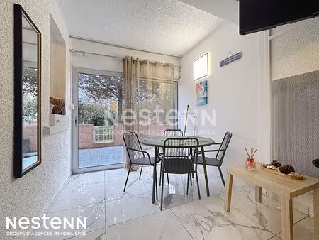à vendre - appartement t2 avec terrasse en rez-de-chaussée et place de parking privative à