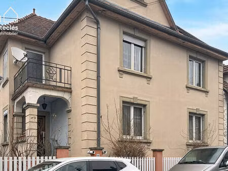 maison de ville 6 pièces  165 m² avec jardin