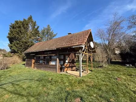 vente chalet 3 pièces 26 m² à brazey-en-morvan (21430)  55 000 €