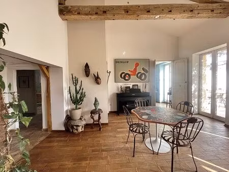 ancienne demeure vigneronne avec 2 studios a 8' des plages