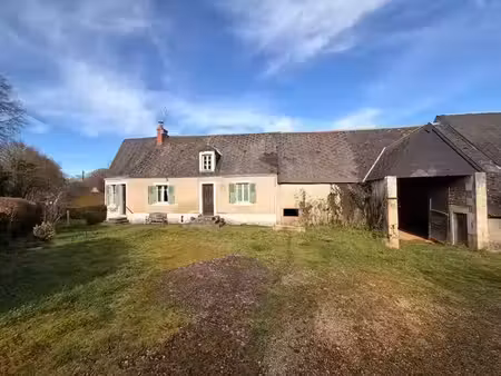 vente maison 3 pièces 89 m² à saint-hilaire-en-lignières (18160)  59 000 €