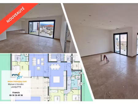 vente maison 4 pièces 123 m² lavalette (11290)