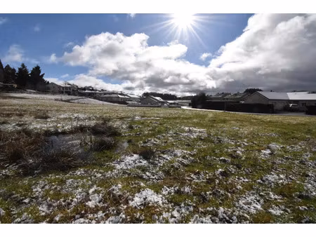 vente terrain 2733 m² saint-agrève (07320)