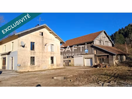 vente maison 5 pièces 140 m² à chaux-des-crotenay (39150)  170 000 €