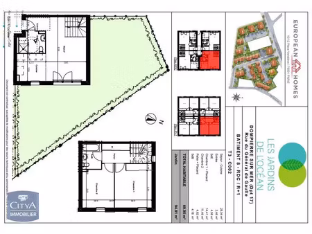 appartement à louer 3 pièces 69.95 m² - dompierre-sur-mer (17) - 803€
