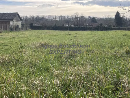 idron - terrain plat viabilisé 1251 m2