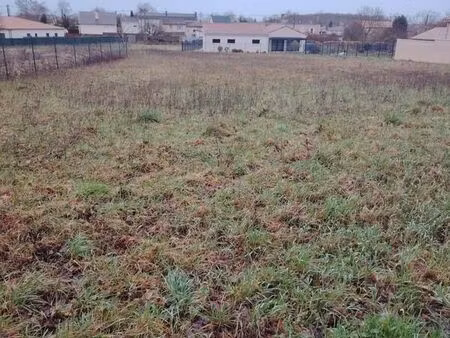 vente terrain 1425 m² neuville-de-poitou (86170)