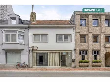 te renoveren handelspand met woonst te koop in roeselare