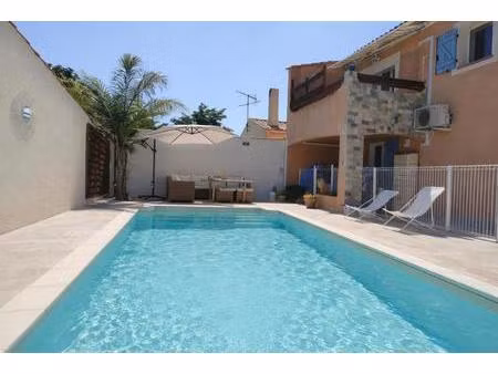 maison 4 chambres avec piscine chauffée  garage - proche plages et port - la londe-les-mau