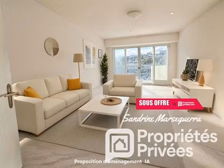 3 pièces hippodrome à 300m des plages