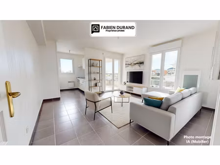 appartement t2 42 m² terrasse parking cave