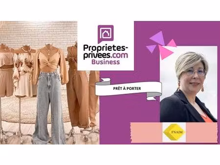 22100 dinan - pret a porter  mode  accessoires  68 m²