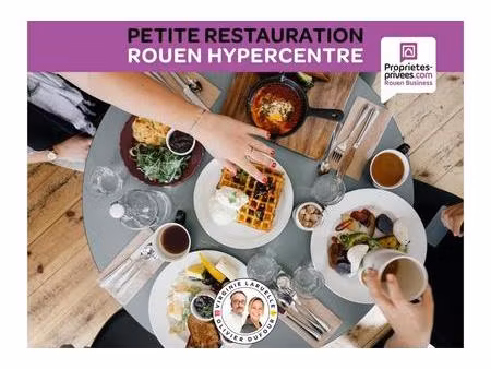 rouen hyper centre - bar  petite restauration  licence iv  terrasse