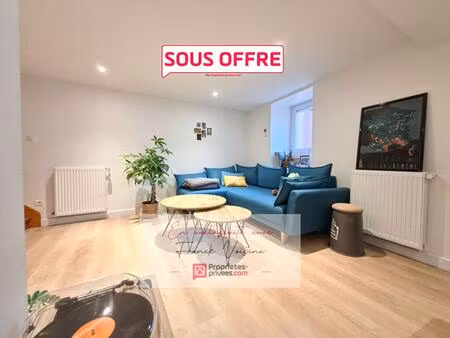 a vendre en exclusivite au boupère- maison de 82 m2 avec 2 chambres sur un terrain de 139 