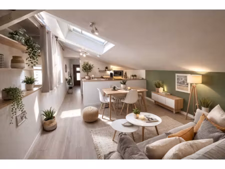 appartement t3 sous les toits dernier étage investisseme