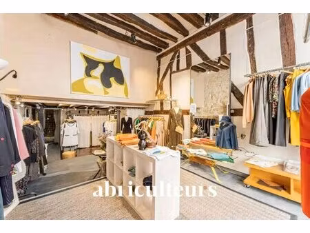 atypique - local commercial avec mezzanine habitable – murs libres – paris 5ᵉ