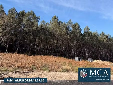 vente terrain 850 m² vielle-saint-girons (40560)