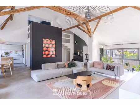 corps de ferme d'exception et son jardin intimiste