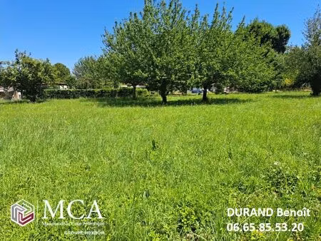 vente terrain 400 m² pineuilh (33220)