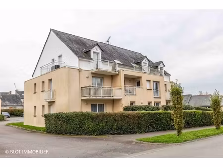 a vendre - appartement t2 - st jean sur vilaine - 42.88m² - balcon + terrasse