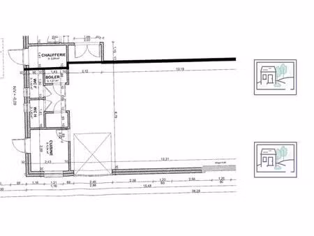 surface commerciale à vendre à gedinne (vbd89141)