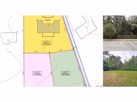 terrain à vendre de 2200 m² à woluwe-saint-pierre (vbd89143)