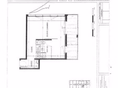 location appartement t1 meublé à saint-nazaire (44600) : à louer t1 meublé / 42m² saint-na