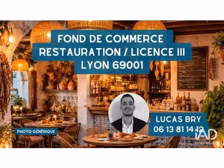 vente restaurant 74 m²