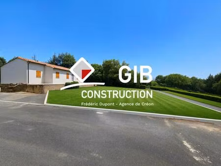 vente maison à construire 70 m² libourne (33500)