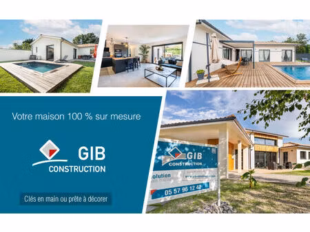 vente terrain à construire 1017 m² montlieu-la-garde (17210)