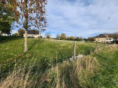 terrain constructible viabilisé à vendre