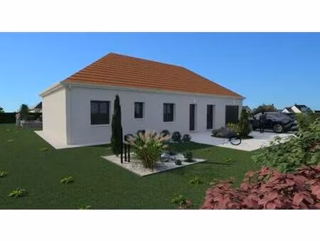 terrain avec maison neuve à vendre