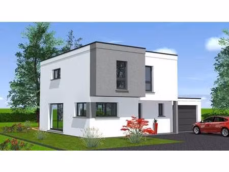 terrain avec maison neuve à vendre