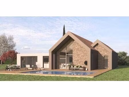 terrain avec maison neuve à vendre