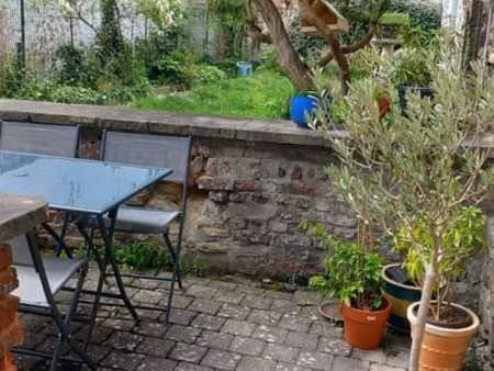 triplex 1 à 2 chambres avec jardin