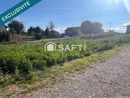 terrain constructible viabilisé à vendre